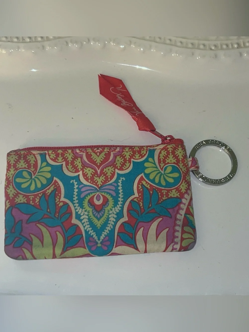 Vera Bradley Zip ID Case in the retired 